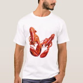 Langostas enamoradas t-shirt (Voorkant)