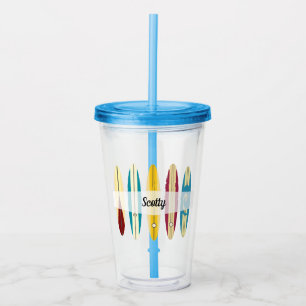 langplanken acryl drinkbeker