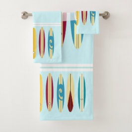 langplanken bad handdoek