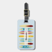  langplanken bagagelabel (Voorkant verticaal)