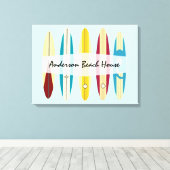  langplanken canvas afdruk (Insitu (Houten vloer))