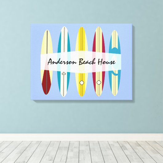  langplanken canvas afdruk (Insitu (Houten vloer))