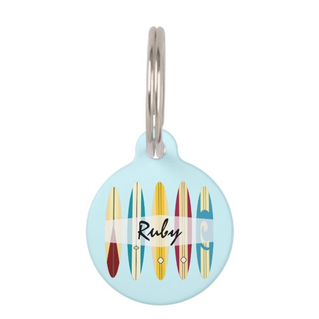  langplanken huisdierpenning (Voorkant)