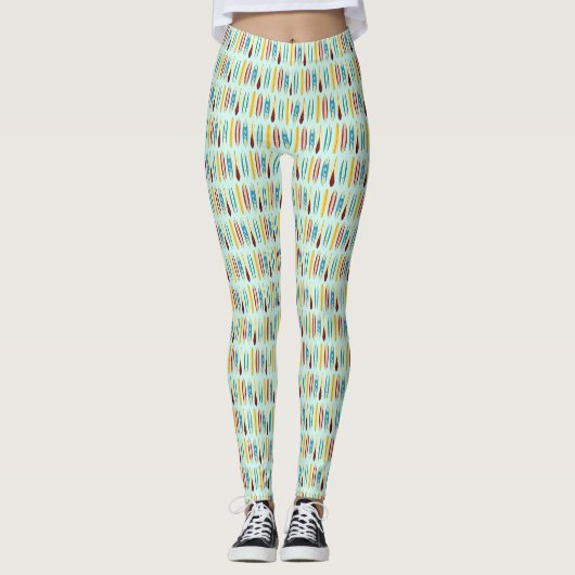 langplanken leggings (Voorkant)