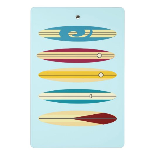 langplanken mini klembord (Achterkant)