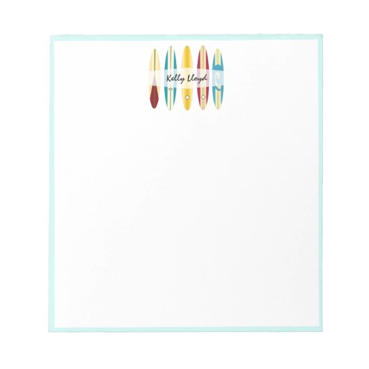  langplanken notitieblok (Voorkant)