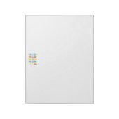  langplanken notitieblok (Linkerzijde)