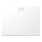  langplanken notitieblok (Voorkant)