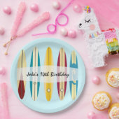 langplanken papieren bordje (Feest)