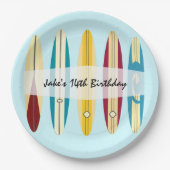 langplanken papieren bordje (Voorkant)