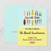  langplanken save the date (Voorkant / Achterkant)