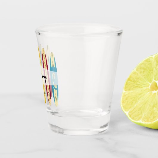  langplanken shot glas (Rechts)