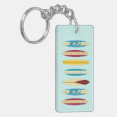  langplanken sleutelhanger (Voorkant Links)