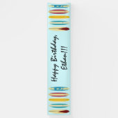  langplanken spandoek (Verticaal)