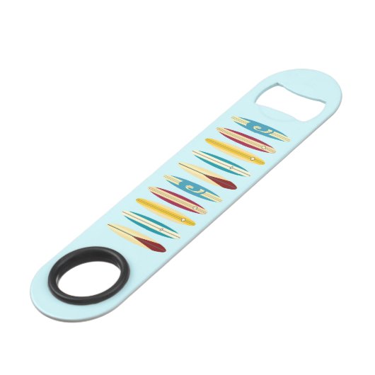 langplanken speed flessenopener (Achterkant Gekanteld)