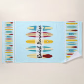 langplanken strandlaken (Voorkant)