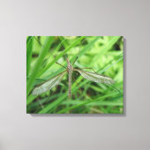 Langpootmug doekprint canvas afdruk (Voorkant)