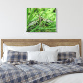 Langpootmug doekprint canvas afdruk (Insitu (Slaapkamer))