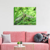 Langpootmug doekprint canvas afdruk (Insitu (Woonkamer))