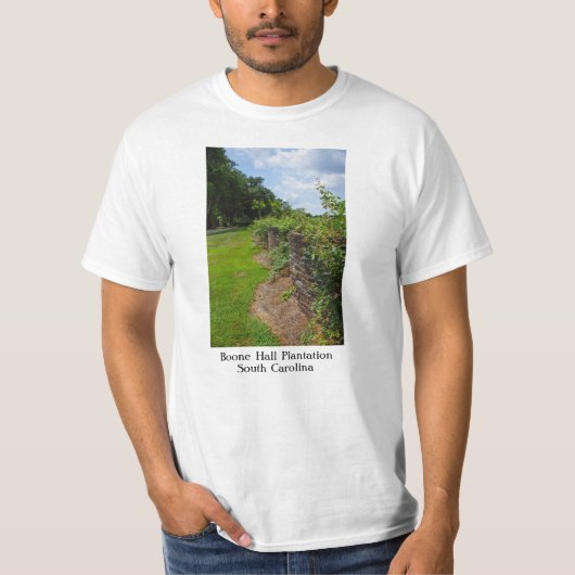 Langs de gebogen muur t-shirt (Voorkant)