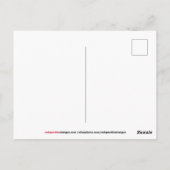 Langs de grachten van Venetië Briefkaart (Achterkant)