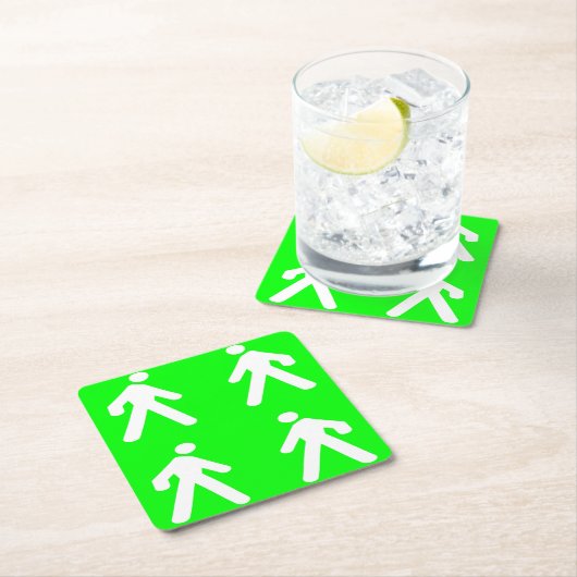 Langs de groene kant kartonnen onderzetters (Insitu)