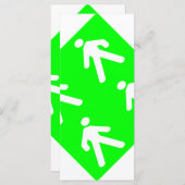 Langs de groene kant menu (Voorkant / Achterkant)