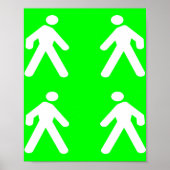 Langs de groene kant poster (Voorkant)