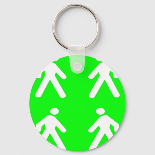 Langs de groene kant sleutelhanger (Voorkant)
