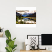 langs de Icefield Parkway Poster (Thuiskantoor)