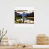 langs de Icefield Parkway Poster (Keuken)