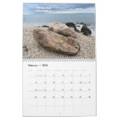 Langs de New England Shoreline Wall Agenda Kalender (Feb 2026)