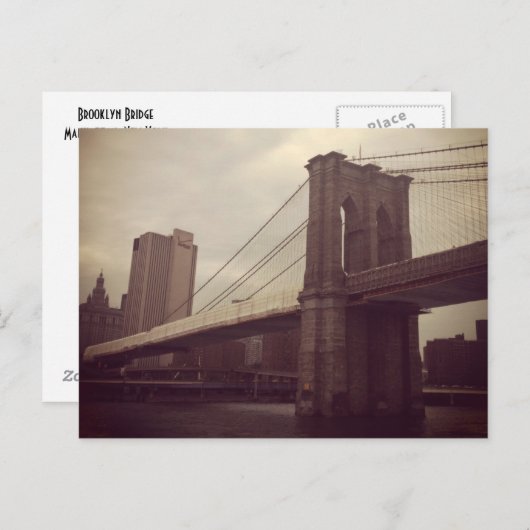 Langs de oostrivier briefkaart (Voorkant / Achterkant)