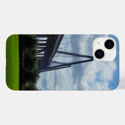 Langs de Ravenel Case-Mate iPhone Case (Achterkant (horizontaal))