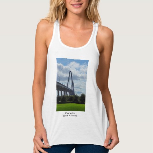 Langs de Ravenel-Tanktop Tanktop (Voorkant)