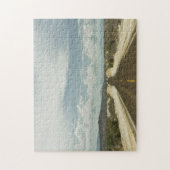 Langs de rechte weg door het Mexicaanse landschap  Legpuzzel (Verticaal)