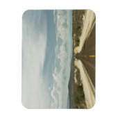 Langs de rechte weg door het Mexicaanse landschap Magneet (Verticaal)