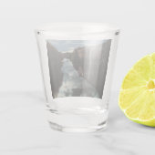 Langs de rivier shot glas (Achterkant)