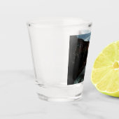 Langs de rivier shot glas (Links)