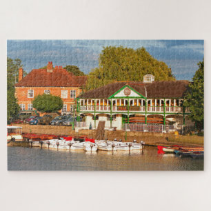 langs de rivier Stratford Upon Avon, Engeland Legpuzzel