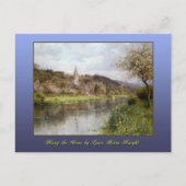 Langs de Seine door Louis Aston Knight Briefkaart (Voorkant)