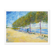 Langs de Seine door Vincent Van Gogh