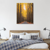 Langs de weg canvas afdruk (Insitu (Slaapkamer))