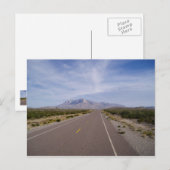 langs de weg - El Capitan - Guadalupe Mountains Briefkaart (Voorkant / Achterkant)