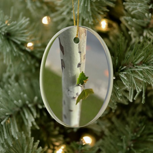 langs de weg keramisch ornament (Boom)