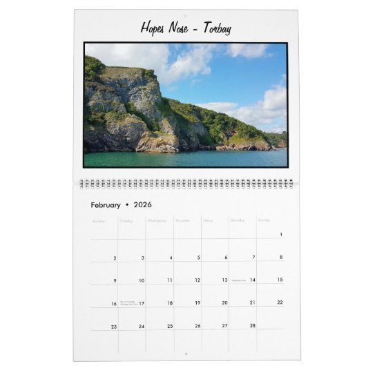 Langs de zuidkust van Devon - Fotografie Kalender (Feb 2026)