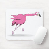 Langs Flamingo lopen Muismat (Met muis)