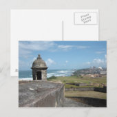 Langs het Briefkaart van de Tower van de Horloge (Voorkant / Achterkant)