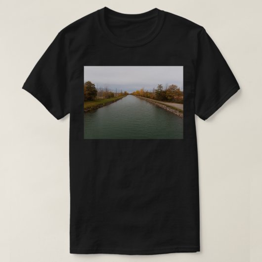 Langs het Erie Canal T-shirt (Design voorkant)