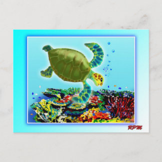 Langs het Great Barrier Reef Briefkaart